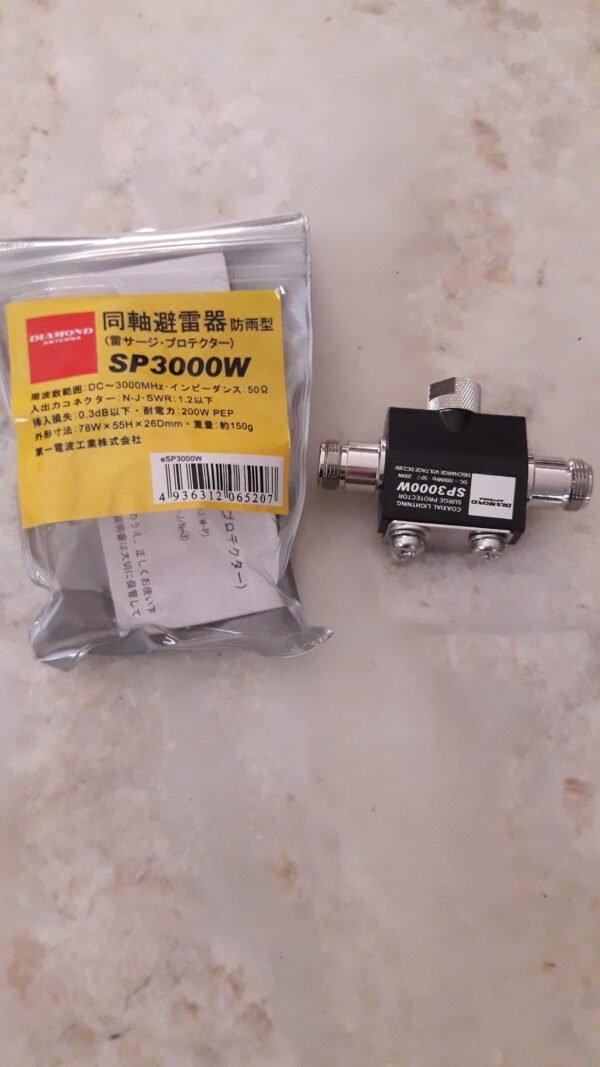 Protector anti estáticos gaseoso Diamond para línea coaxial