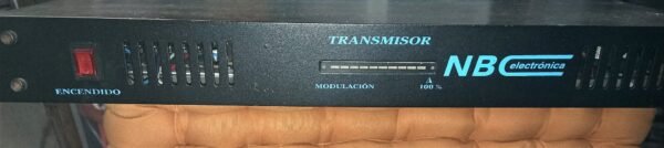 Transmisor excitador de Fm NBC de 7 Watts (sin multiplexador)